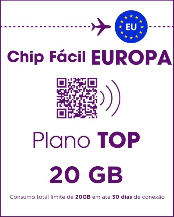 Plano TOP - EUROPA 20 Gigas